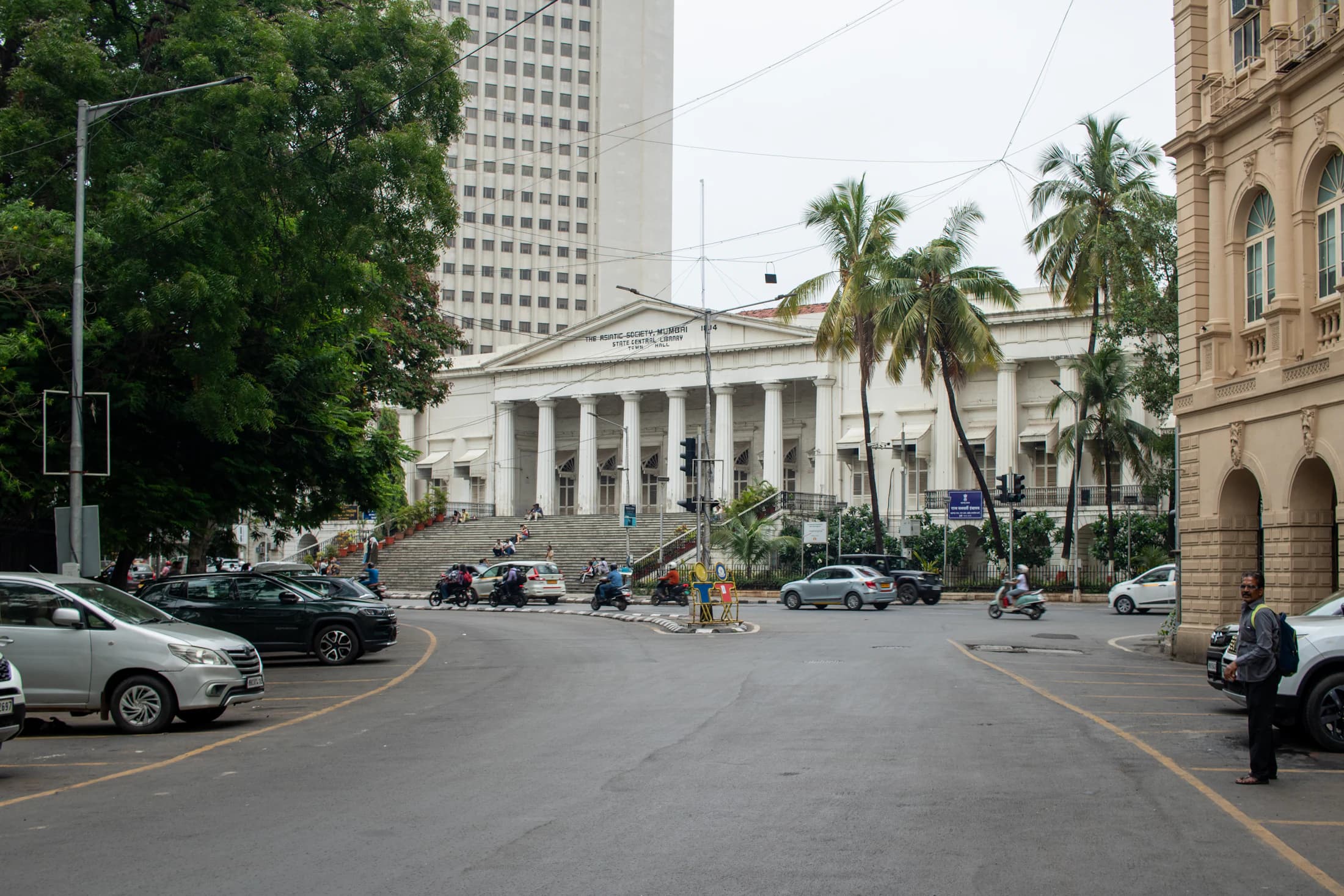 Institutional buildings at Horniman Circle in Mumbai
